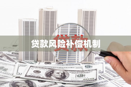 枣阳贷款风险补偿机制