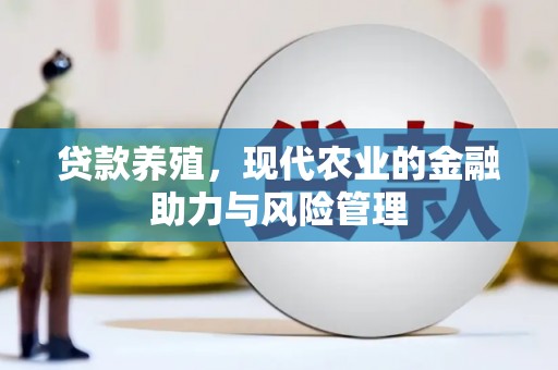 盈江贷款养殖，现代农业的金融助力与风险管理