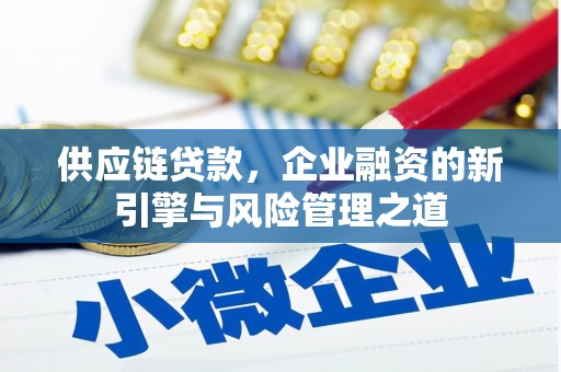 庄浪供应链贷款，企业融资的新引擎与风险管理之道
