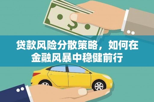 武鸣贷款风险分散策略，如何在金融风暴中稳健前行