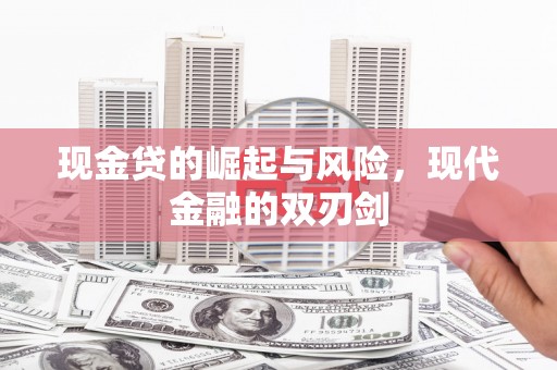 沿滩现金贷的崛起与风险，现代金融的双刃剑