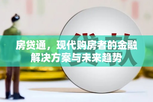麦寮房贷通，现代购房者的金融解决方案与未来趋势
