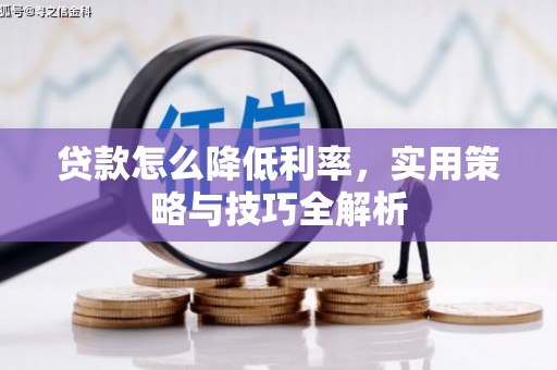 古镇贷款怎么降低利率，实用策略与技巧全解析