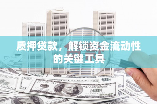 柳东质押贷款，解锁资金流动性的关键工具
