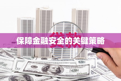 二仑保障金融安全的关键策略